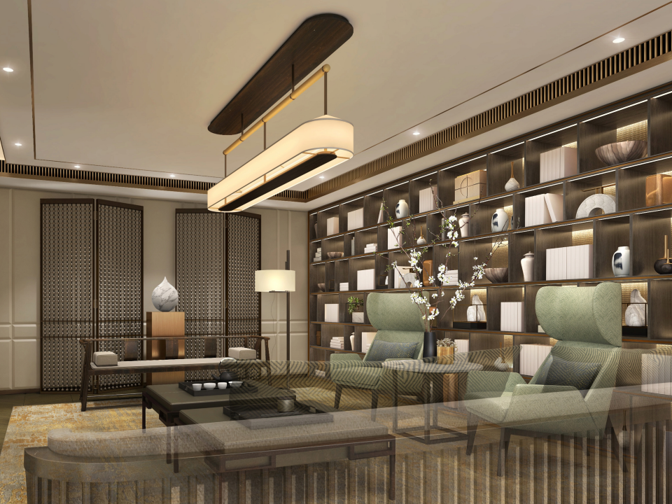 【北京】1600M²顺义丽宫新中式别墅设计方案